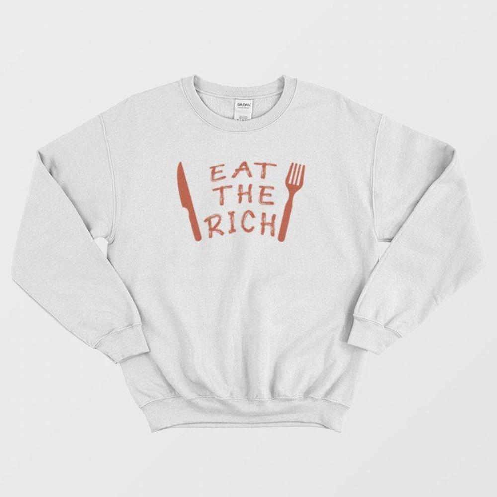 Eat The Rich Sweater - Picture 1 of 4